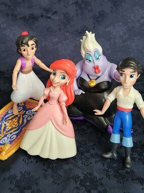 Disney's Little Mermaid & Aladdin Posable Sets